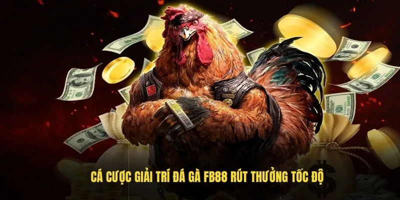 Cá cược giải trí đá gà FB88 rút thưởng tốc độ